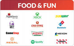 Food & Fun - ChooseYourCard eGift Card