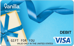 Blue Ribbon Gift Card